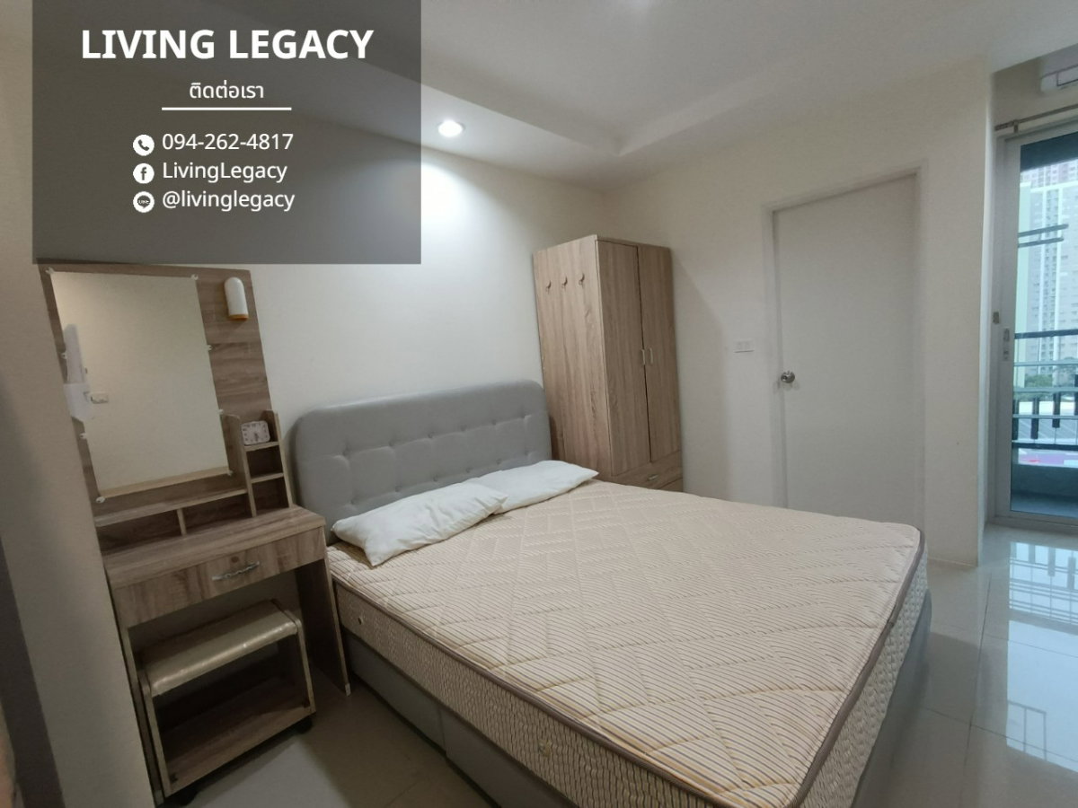 รูป SJUEJW เช่าด่วน คอนโด Asakan Place Srinakarindra | 1 นอน 22.83 ตร.ม. ชั้น 11 | 7,500 บ./ด. | LINE: @livinglegacy - รูปที่ 2/10