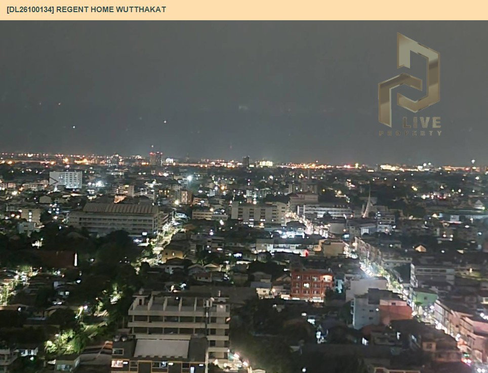 รูป DL26100134 ให้เช่าคอนโด  รีเจ้นท์ โฮม วุฒากาศ (Regent Home Wutthakat) ใกล้ BTS วุฒากาศ พร้อมเข้าอยู่ โทรด่วน 0614453194 LineID @952jdxxk - รูปที่ 2/11