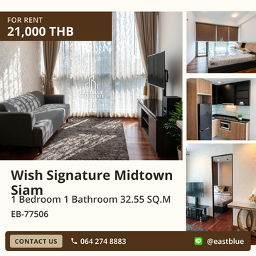Rent Condo Wish Signature Midtown Siam 🏠 Prime Location near BTS Ratchathewi