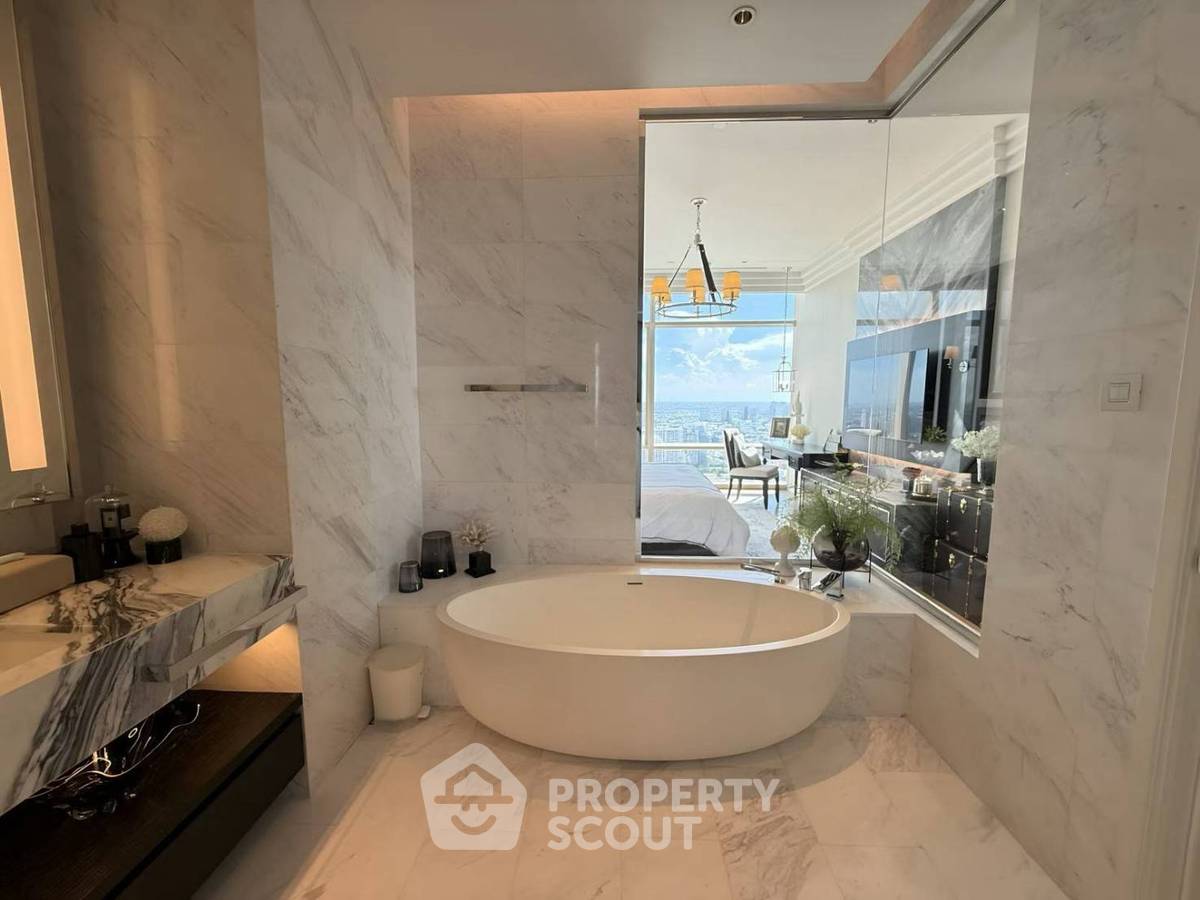 รูป คอนโดชั้น 39 ขนาด 2 ห้องนอน Four Seasons Private Residences Bangkok ใกล้ BTS สะพานตากสิน (ID 3254804) - รูปที่ 5/9