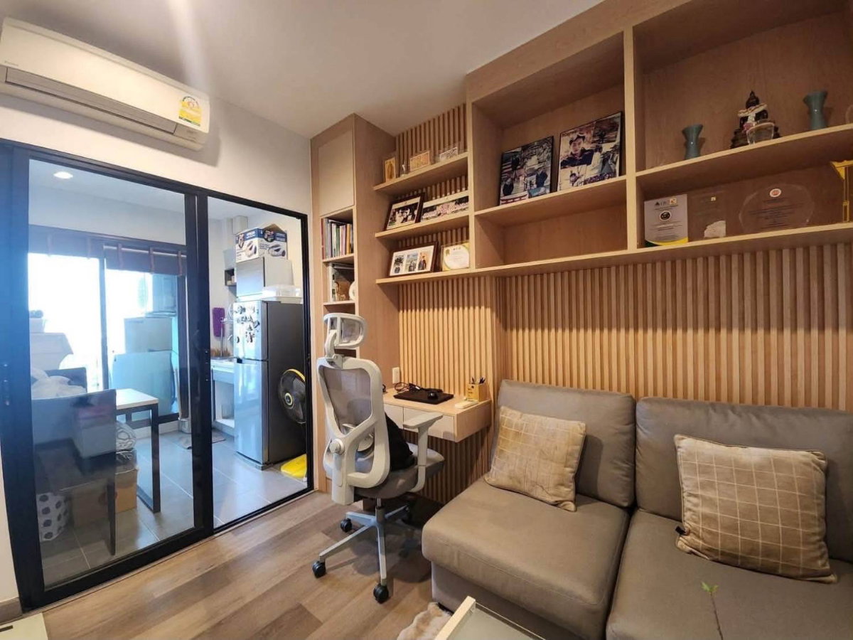 รูป P698 ให้เช่าคอนโด Niche Mono Ratchavibha (นิช โมโน รัชวิภา) ห้องสวย เฟอร์ครบ ทำเลดี มีเครื่องซักผ้า - รูปที่ 3/6