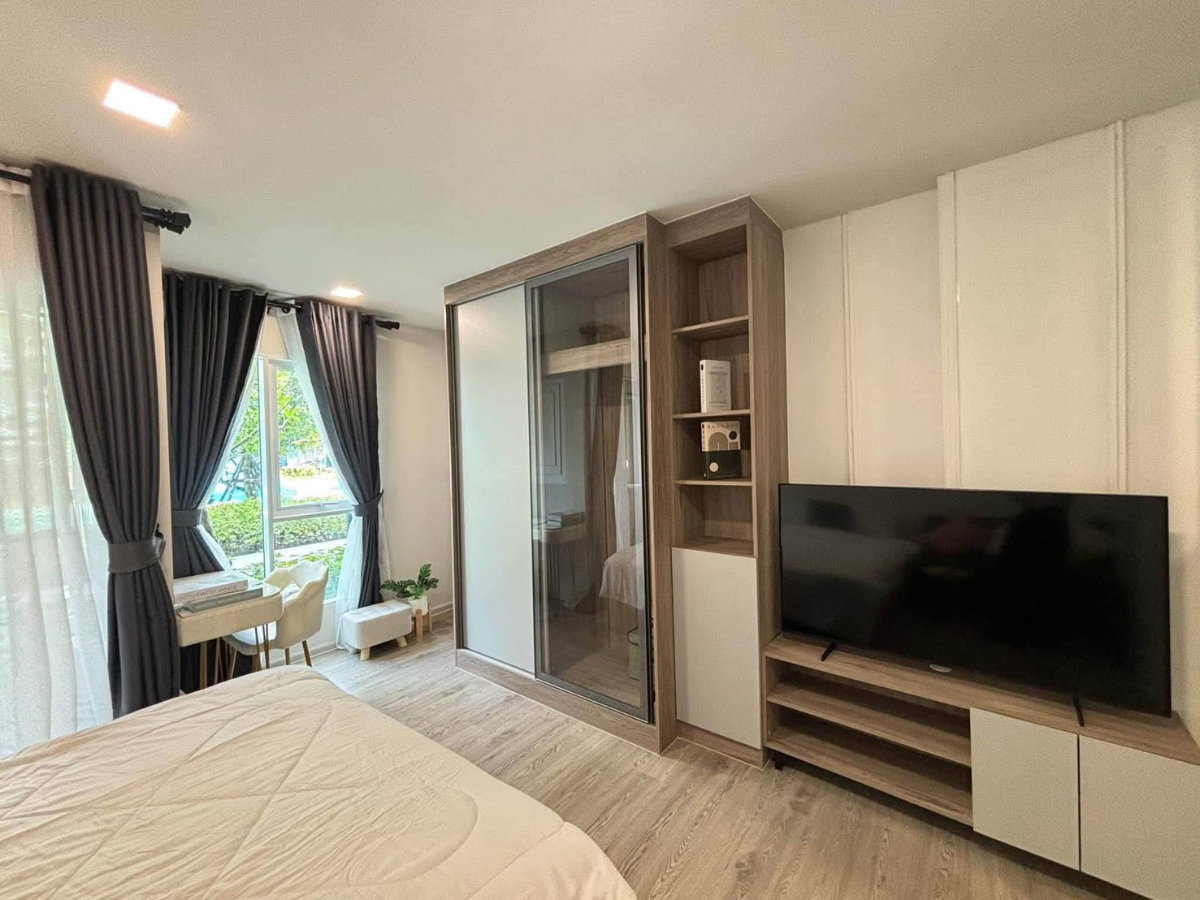 รูป 🏝️ 𝗞𝗔𝗩𝗘 𝗧𝗢𝗪𝗡 𝗜𝗦𝗟𝗔𝗡𝗗 ✨| วิวสระ + วิวสวน 🌿 | ห้อง Built-in สวย | ค่าเช่าเริ่มต้น 𝟭𝟭,𝟬𝟬𝟬 บาท/เดือน‼️ | ว่างพร้อมเข้าอยู่ 🔑 - รูปที่ 3/11