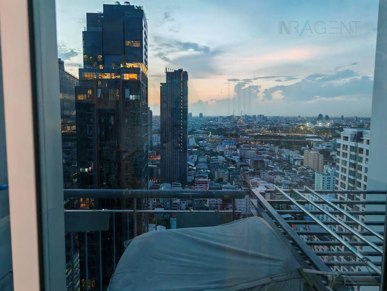 รูป ให้เช่าคอนโด วิลล่า ราชเทวี อาคาร 1 ชั้น 32 สตูดิโอ ขนาด 39 ตรม ใกล้ CP Tower 3 - รูปที่ 4/8