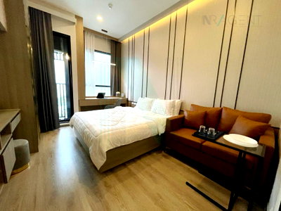 Condos for rent : For Rent Condo KNIGHTSBRIDGE PRIME ONNUT Building 1, Floor 18,Studio, Room size 24.00 sqm