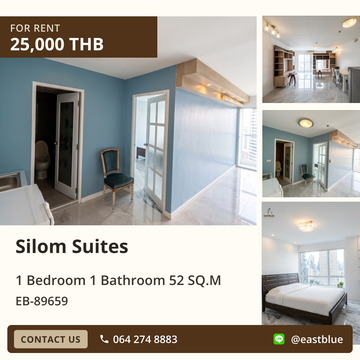 ให้เช่าด่วน! Silom Suites คอนโดหรูใจกลางเมือง 🏙️✨