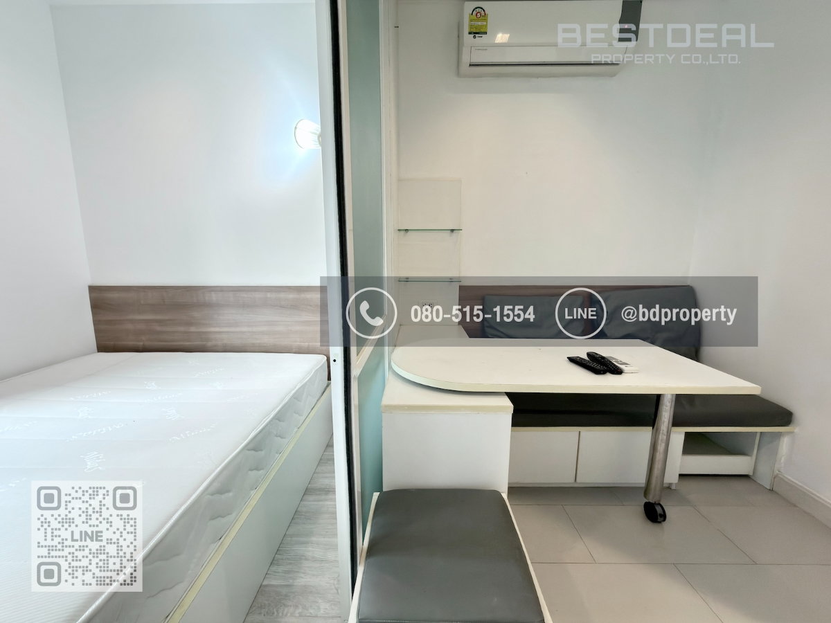 รูป Bestdeal ให้เช่า Studio 22ตรม.ราคา 13,000/เดือนเท่านั้น เฟอร์นิเจอร์และเครื่องใช้ไฟฟ้าครบ “IDEO MOBI RAMA 9” ใกล้MRT และ เซ็นทรัลพระราม 9 เพียง 80 ม. - รูปที่ 6/15