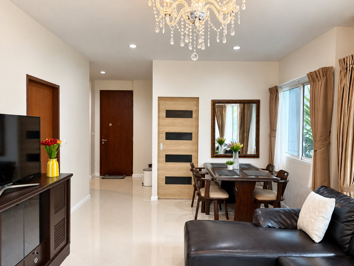 ให้เช่า Diamond Suites Condo | ห้องมุม 2 ห้องนอน ขนาดใหญ่ 67 ตร.ม.