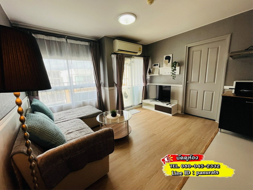 picture Call : 080-045-2332 D Condo Creek Phuket 62 sq.m 2 Beds, 2 Baths 8 floor, pool view, fully furnished - 3/13