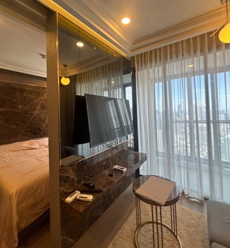 ว่างพร้อมอยู่! Ashton Chula-Silom. 1นอน 35ตร.ม. Line id: @pfagent