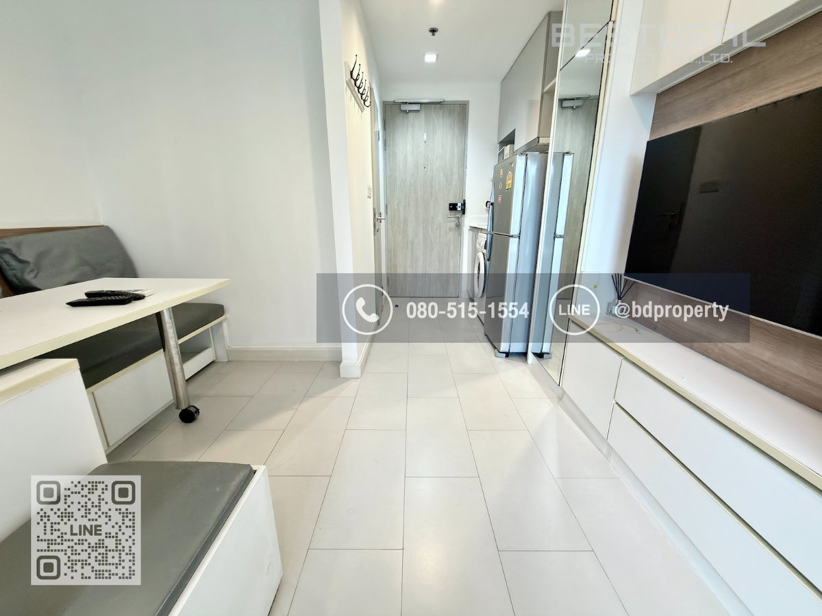 รูป Bestdeal ให้เช่า Studio 22ตรม.ราคา 13,000/เดือนเท่านั้น เฟอร์นิเจอร์และเครื่องใช้ไฟฟ้าครบ “IDEO MOBI RAMA 9” ใกล้MRT และ เซ็นทรัลพระราม 9 เพียง 80 ม. - รูปที่ 2/15
