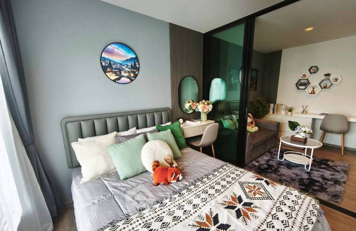 รูป ชั้น 17 ห้องนอน 1 ห้อง Regent Home Bangna ใกล้ BTS บางนา (ID 3452210) - รูปที่ 2/5