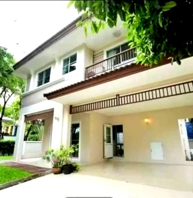 Houses for rent Pak Kret Nonthaburi : P-015 💢 For rent: 29,000 THB 🌵🌈 Phruklada Village, Road 345 🔑 65 sq. wah 🌵🌈 4 bedrooms