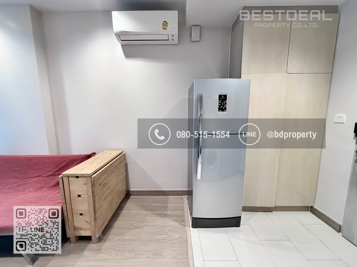 รูป Bestdeal ให้เช่า 1 ห้องนอน 31ตรม.ราคา 16,000/เดือนเท่านั้น เฟอร์นิเจอร์และเครื่องใช้ไฟฟ้าครบ“IDEO MOBI RAMA 9” ใกล้MRT และ เซ็นทรัลพระราม 9 - รูปที่ 8/13