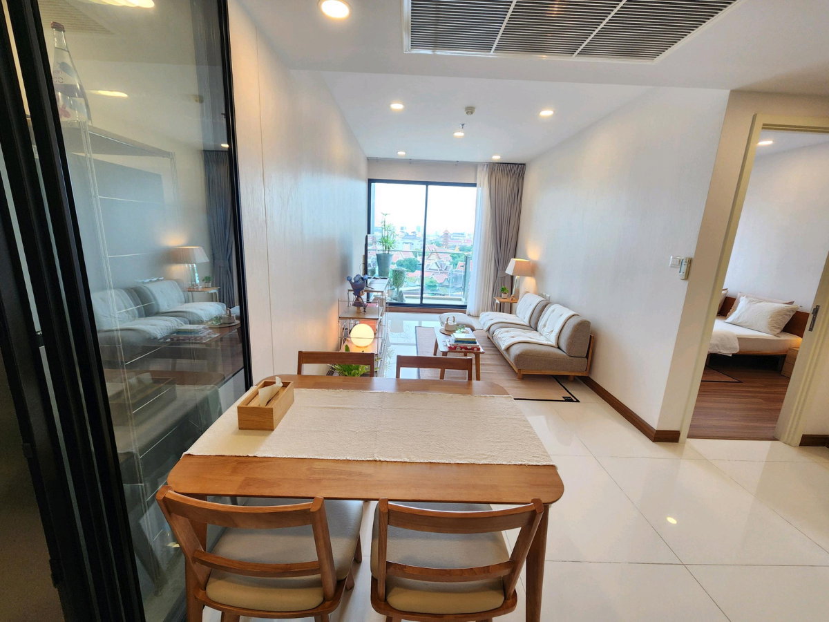 รูป ขาย คอนโด Supalai Premier เจริญนคร  ชั้น 8 ห้องใหญ่ 51.5 ตร.ม. Deluxe Suite 1 นอน ทิศเหนือ ตรงข้าม รพ.ตากสิน เพียง 5.98 ลบ. ลดเหลือ 5.7MB 🎯 - รูปที่ 20/39