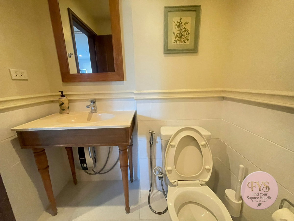 รูป ให้เช่าคอนโดออทัมน์ หัวหิน 2 ห้องนอน 2 ห้องน้ำ เลขที่ห้อง 90/11 ชั้น 1  - รูปที่ 19/36