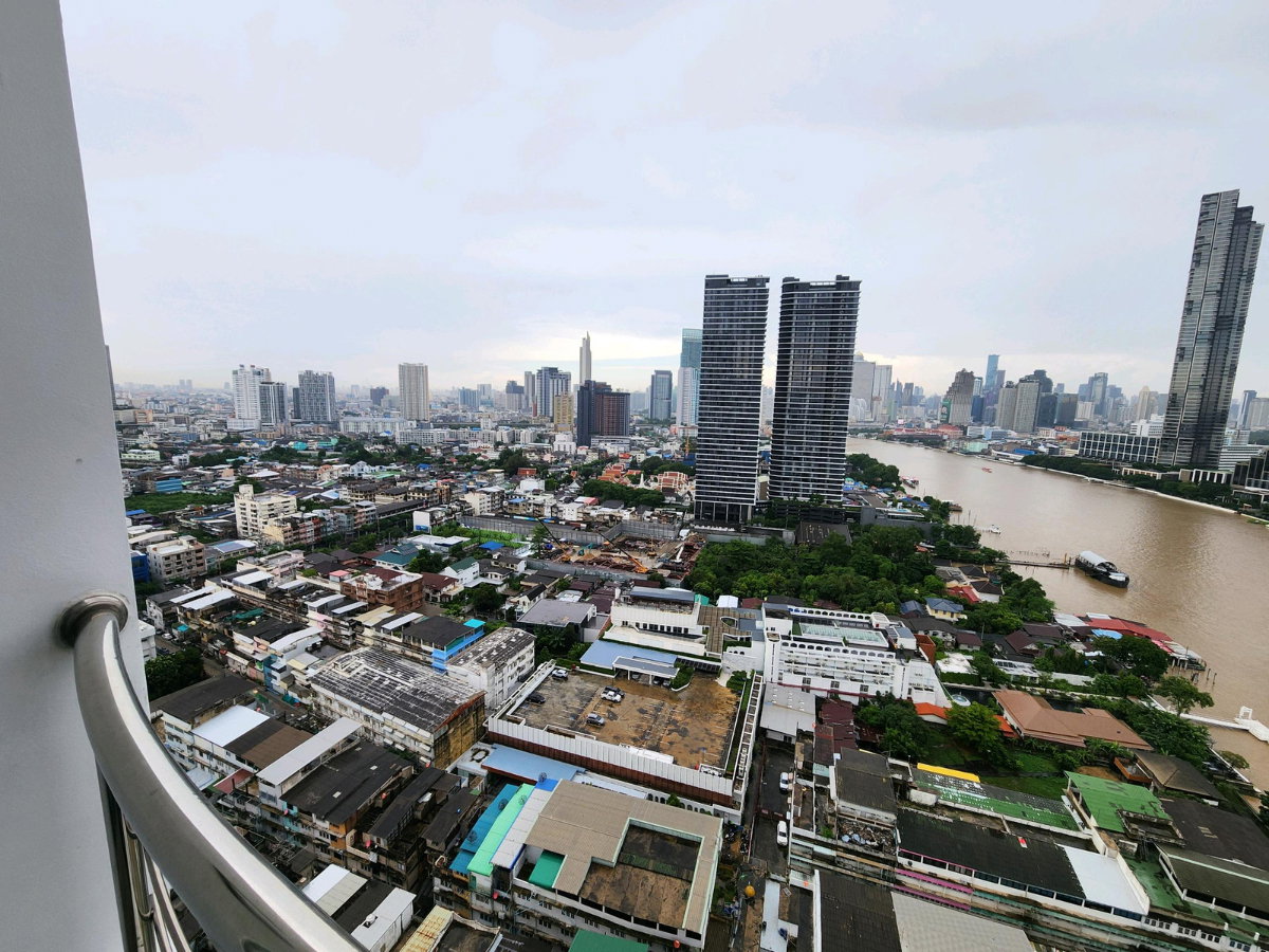 รูป ขายคอนโดSupalai River Place ชั้น 28ห้องใหญ่ 51.35 ตร.ม.1นอน1น้ำ 4.6ลบ. - รูปที่ 14/20