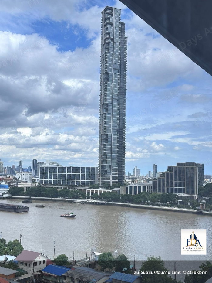 รูป FD-017669🏙️ ให้เช่า | แชปเตอร์ เจริญนคร – ริเวอร์ไซต์ (Chapter Charoennakhon–Riverside)  💰 ค่าเช่า 25,000 บาท/เดือน  🛏️ 1 ห้องนอน | 🚿 1 ห้องน้ำ - รูปที่ 8/9
