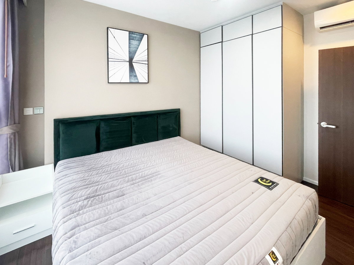 รูป For Rent วิสดอม อินสปาย สุขุมวิท 48 ตร.ม. ห้องนอน : 2 ห้อง ห้องน้ำ : 1 ห้อง ชั้น : 26 เฟอร์นิเจอร์ เครื่องใช้ไฟฟ้าครบ - รูปที่ 4/9