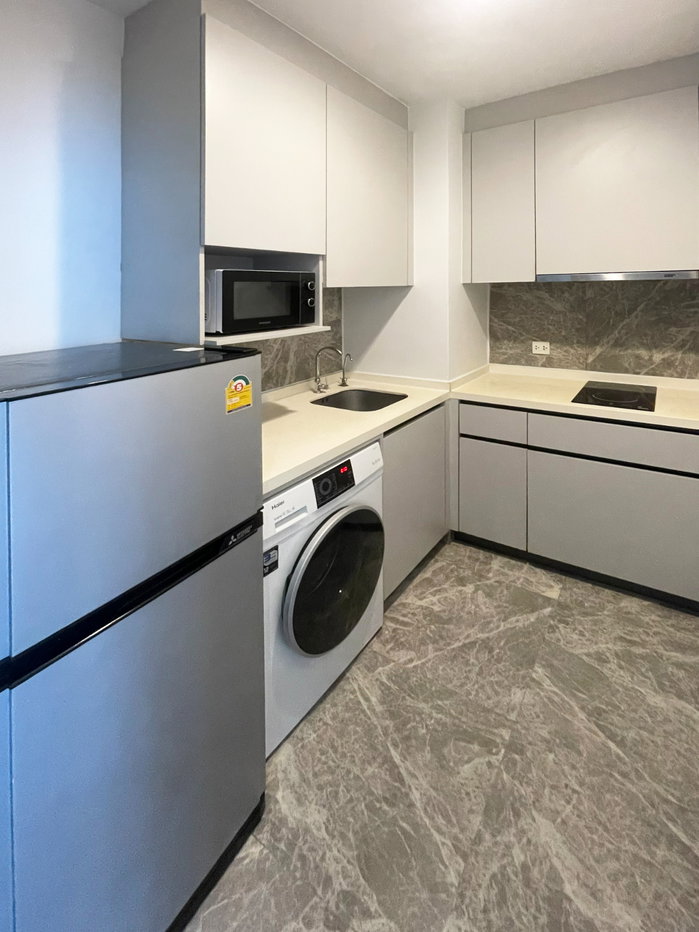 รูป For Rent วิสดอม อินสปาย สุขุมวิท 48 ตร.ม. ห้องนอน : 2 ห้อง ห้องน้ำ : 1 ห้อง ชั้น : 26 เฟอร์นิเจอร์ เครื่องใช้ไฟฟ้าครบ - รูปที่ 8/9