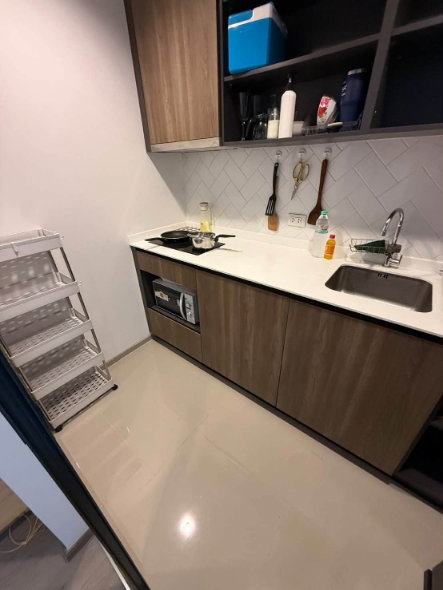 picture P-019 💢 For rent: 18,000 THB 🌵🌈 37.5 sqm. 🔑 The Line Phaholyothin Park 🌈 21st floor, corner unit - 4/7
