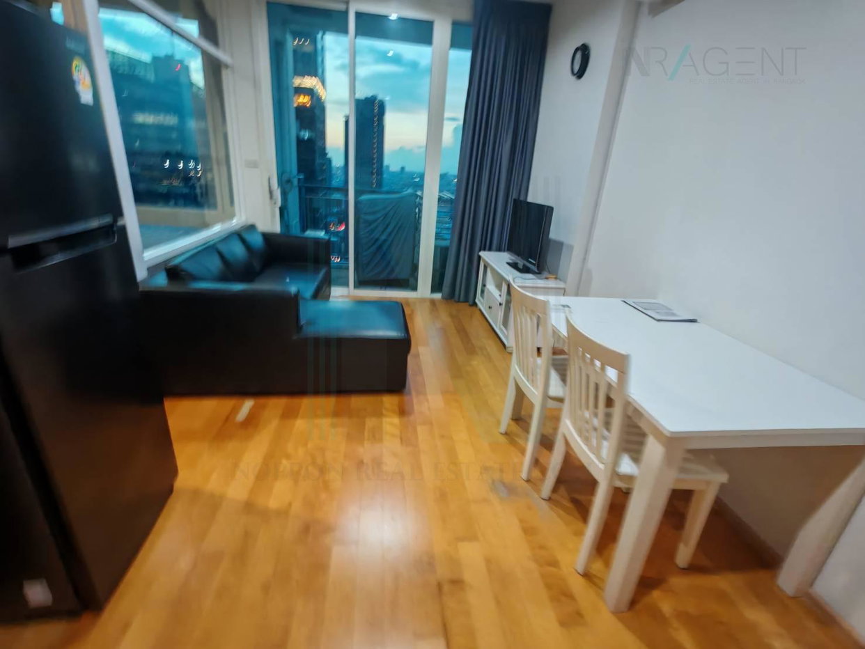 รูป ให้เช่าคอนโด วิลล่า ราชเทวี อาคาร 1 ชั้น 32 สตูดิโอ ขนาด 39 ตรม ใกล้ CP Tower 3 - รูปที่ 2/8