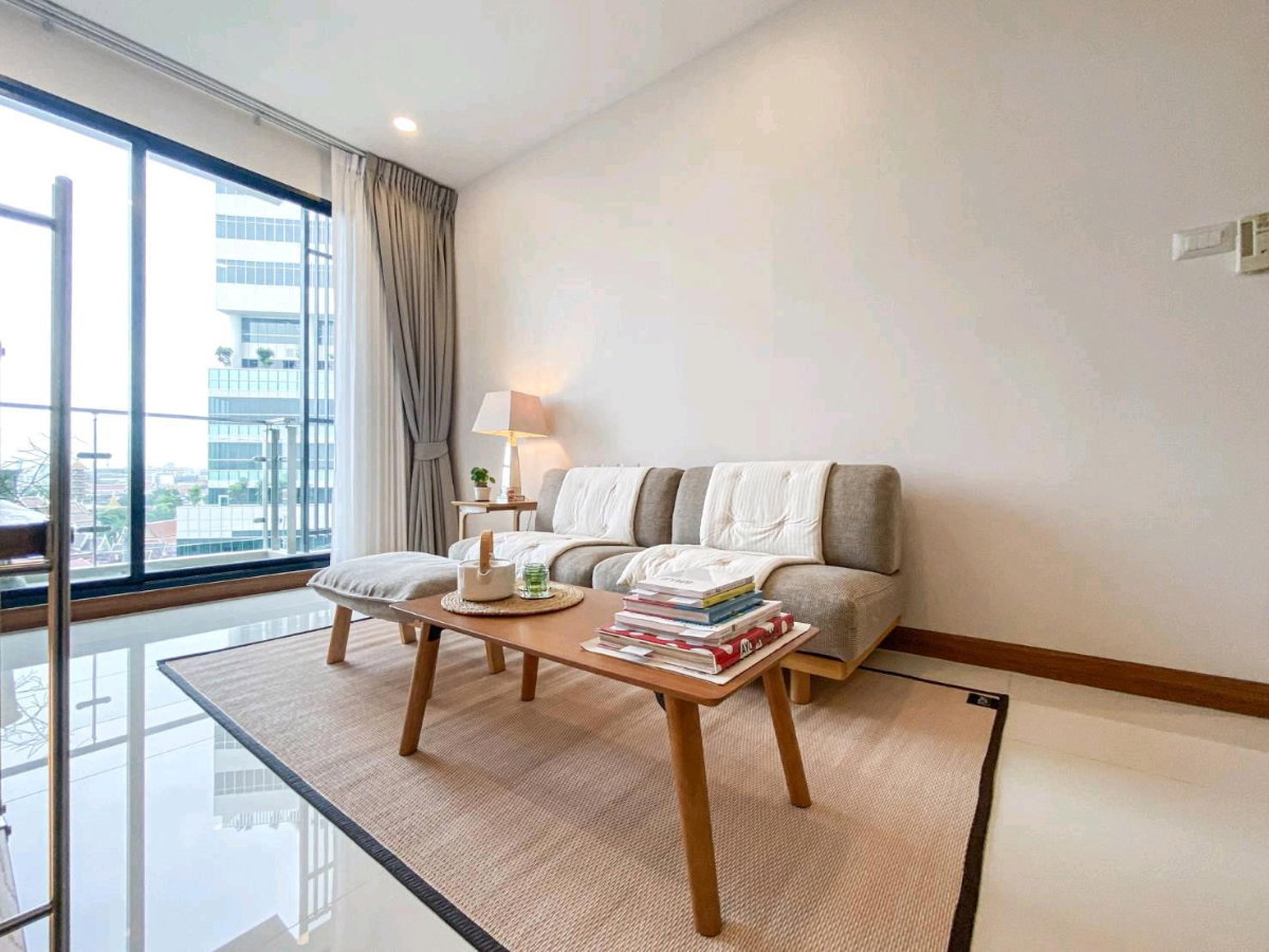 รูป ขาย คอนโด Supalai Premier เจริญนคร  ชั้น 8 ห้องใหญ่ 51.5 ตร.ม. Deluxe Suite 1 นอน ทิศเหนือ ตรงข้าม รพ.ตากสิน เพียง 5.98 ลบ. ลดเหลือ 5.7MB 🎯 - รูปที่ 6/39