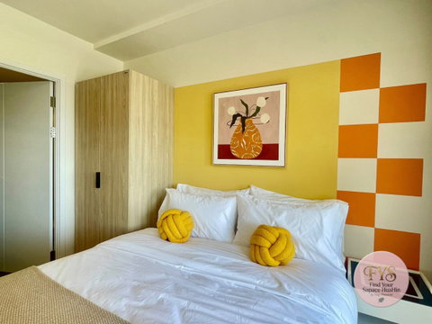 Hot deal ให้เช่าคอนโดHub Hua hin ห้อง 80/201 ชั้น 8 สตูดิโอ 25ตรม.