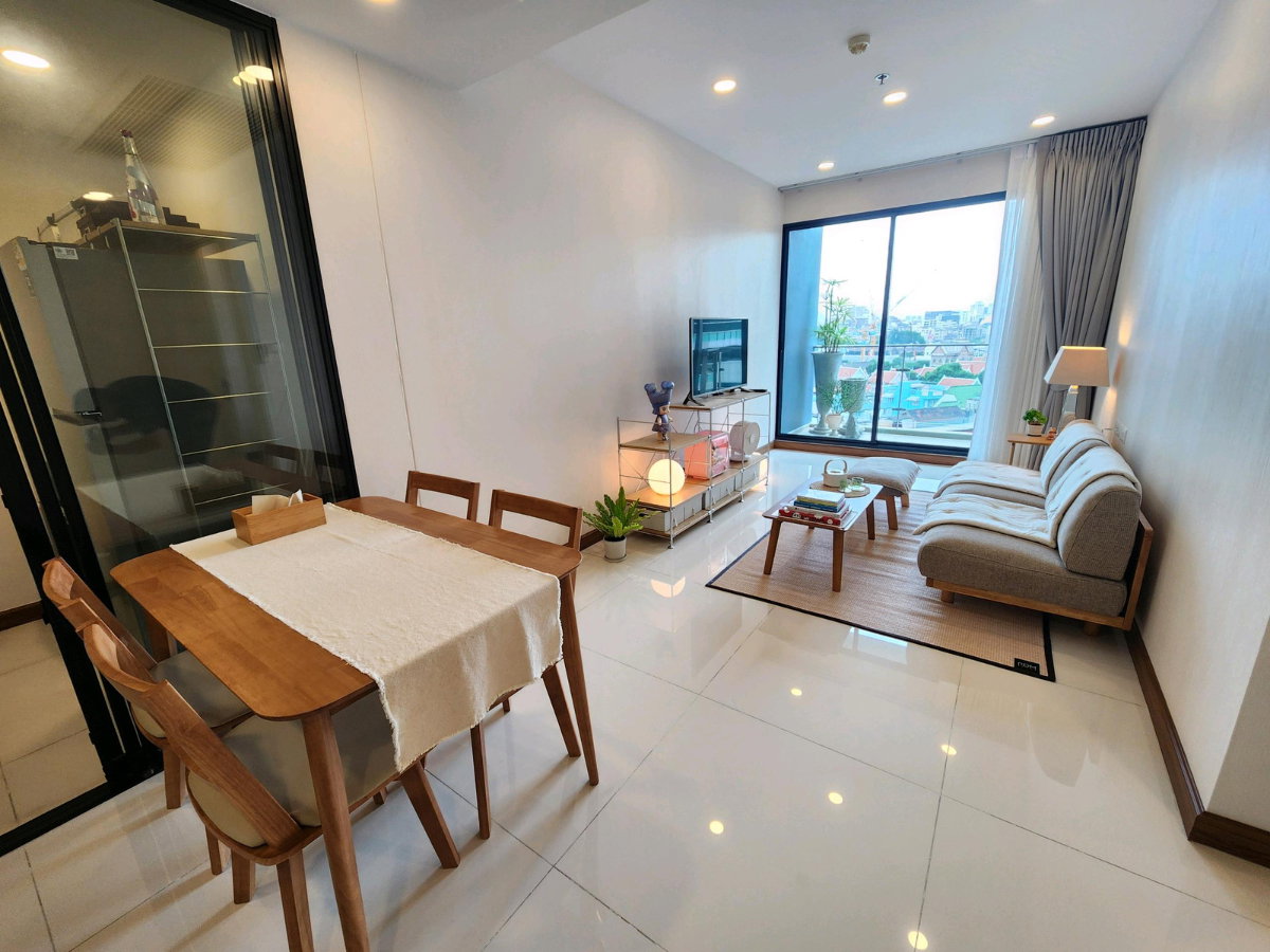 รูป ขาย คอนโด Supalai Premier เจริญนคร  ชั้น 8 ห้องใหญ่ 51.5 ตร.ม. Deluxe Suite 1 นอน ทิศเหนือ ตรงข้าม รพ.ตากสิน เพียง 5.98 ลบ. ลดเหลือ 5.7MB 🎯 - รูปที่ 25/39