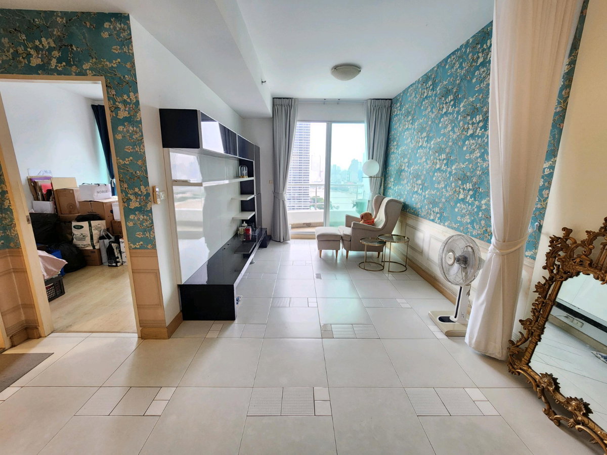 รูป ขายคอนโดSupalai River Place ชั้น 28ห้องใหญ่ 51.35 ตร.ม.1นอน1น้ำ 4.6ลบ. - รูปที่ 3/20