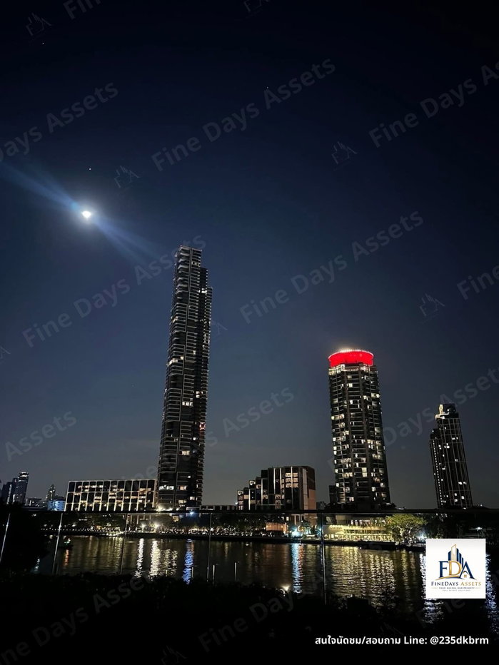 รูป FD-017669🏙️ ให้เช่า | แชปเตอร์ เจริญนคร – ริเวอร์ไซต์ (Chapter Charoennakhon–Riverside)  💰 ค่าเช่า 25,000 บาท/เดือน  🛏️ 1 ห้องนอน | 🚿 1 ห้องน้ำ - รูปที่ 9/9