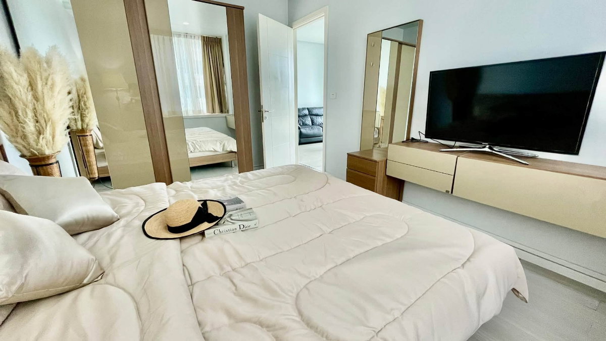 picture P-022 💢 For rent: 35,000 🌵🌈 54.55 sqm. 🔑 TC Green Rama 9 🌵🌈 2 bedrooms - 1/8