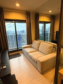 P-016 💢 เช่า 25,000🌵🌈 35.52 sqm.🔑 Life Asoke Hype (ไลฟ์ อโศก ไฮป์) 🌵🌈 ชั้นสูง วิวเมืองสวยสะใจ พร้อมเข้าอยู่!