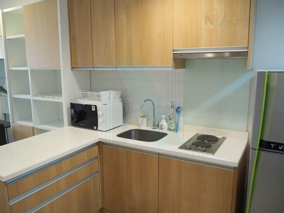 picture For rent Villa Asoke 1 bedroom 7th floor near MRT Phetchaburi. - 8/8