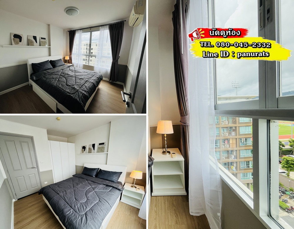 picture Call : 080-045-2332 D Condo Creek Phuket 62 sq.m 2 Beds, 2 Baths 8 floor, pool view, fully furnished - 8/13