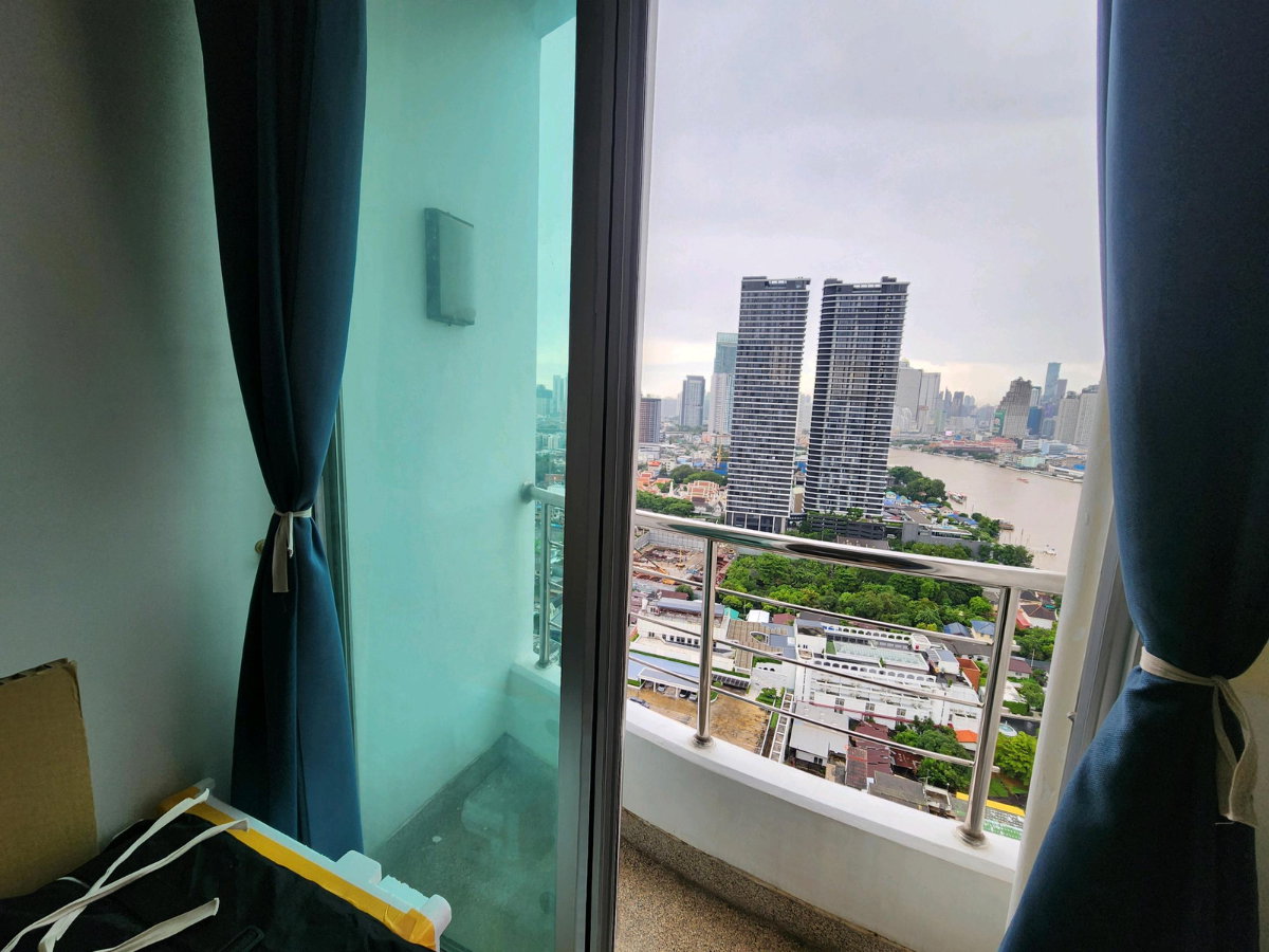 รูป ขายคอนโดSupalai River Place ชั้น 28ห้องใหญ่ 51.35 ตร.ม.1นอน1น้ำ 4.6ลบ. - รูปที่ 9/20