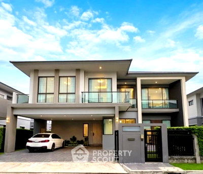 บ้านเดี่ยว นิคมอัญธานี (เจมโมโปลิส) : บ้าน 4-ห้องนอน ที่ เดอะ ปาล์ม บางนา-วงแหวน ใกล้ ท่าอากาศยานสุวรรณภูมิ (ID 3420700)