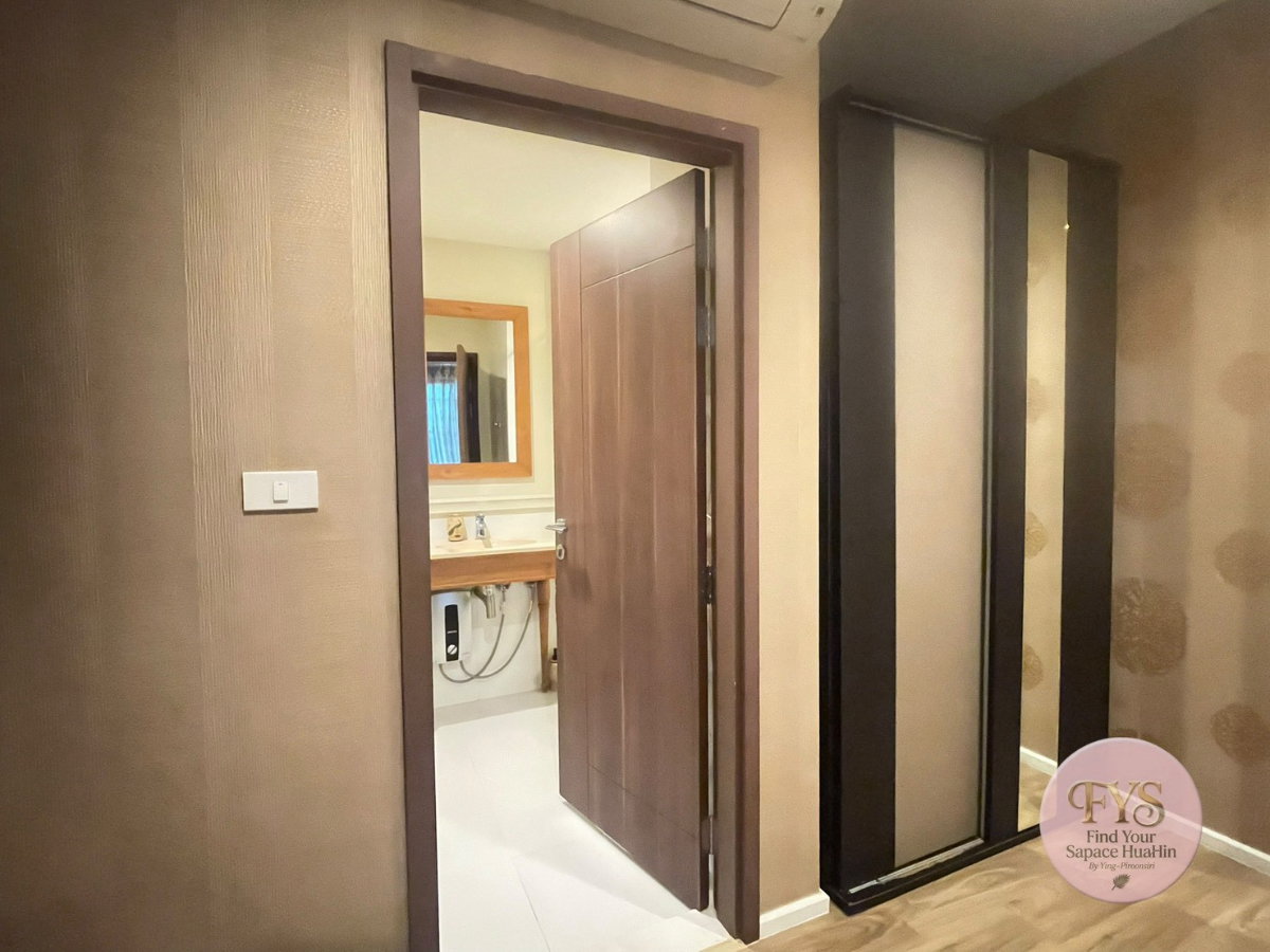 รูป ให้เช่าคอนโดออทัมน์ หัวหิน 2 ห้องนอน 2 ห้องน้ำ เลขที่ห้อง 90/11 ชั้น 1  - รูปที่ 27/36
