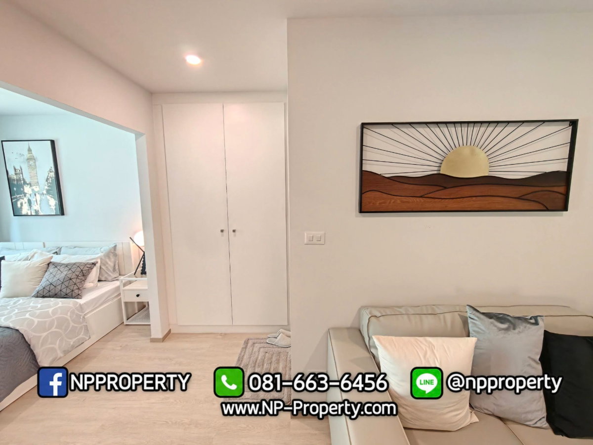 รูป 🏢🌿 คอนโดเอิร์น อมตะนคร | EARN AMATA 💚✨ ห้อง 28 ตรม - รูปที่ 3/16