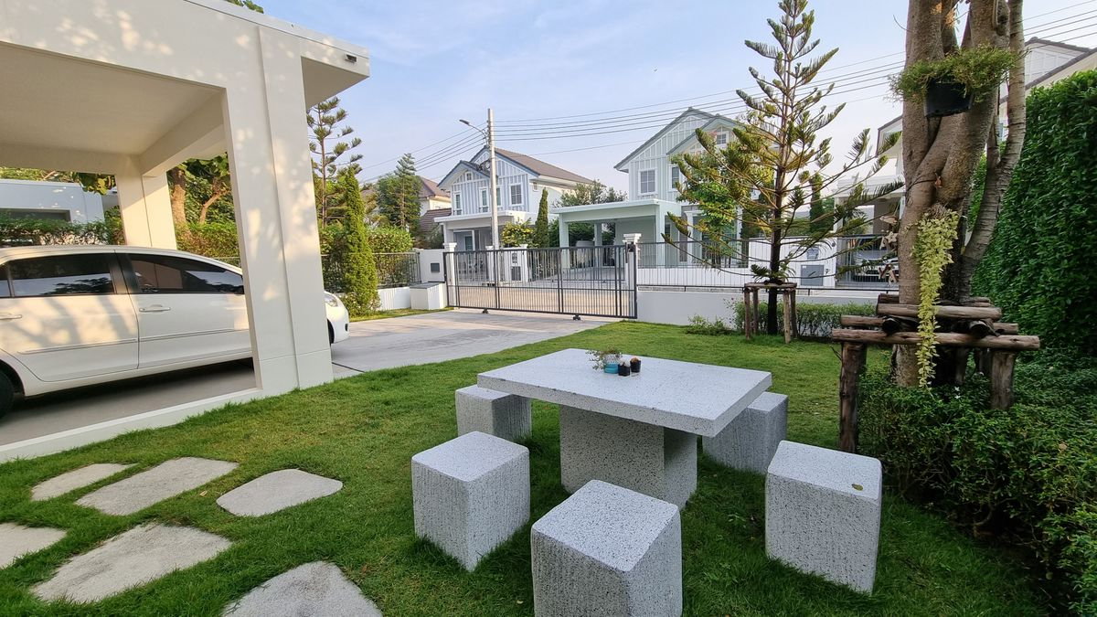 รูป ✨ ให้เช่า บ้านเดี่ยว โครงการ Villaggio ศรีนครินทร์ 3 นอน 3 น้ำ 62 ตรว 4 จอด เพียง 45000 บาท 🏡💖 - รูปที่ 2/14