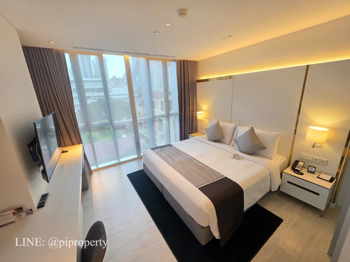รูป ปล่อยเช่า เซอร์วิสอพาร์ตเมนต์หรูใจกลางอโศก | 1 ห้องนอน กว้าง 50 ตร.ม. | รับเช่ารายเดือน - รูปที่ 4/27