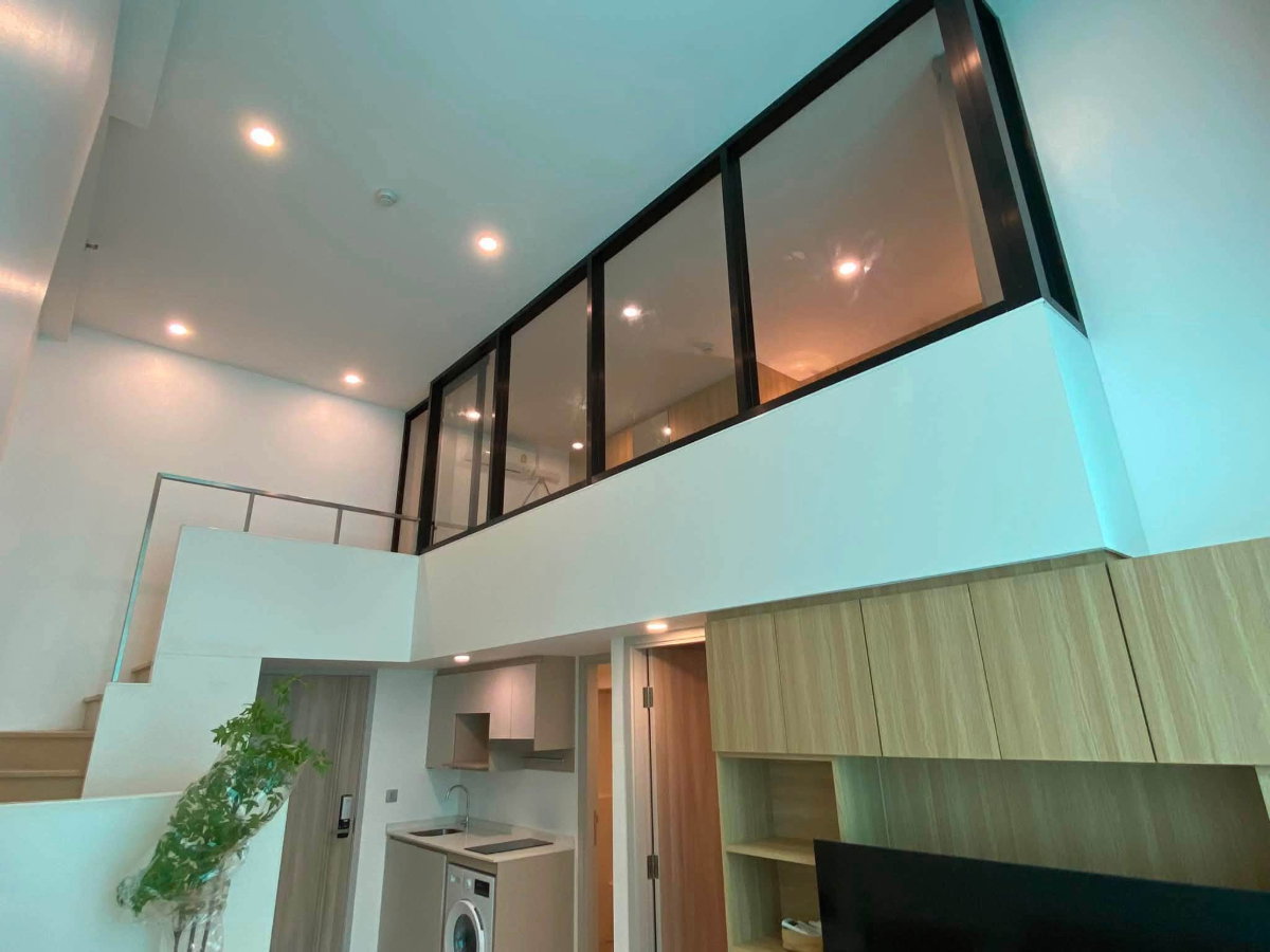 picture ST833/For Rent: Brand New Never-Lived-In Duplex Residence at KnightsBridge Prime Sathorn - 1/11