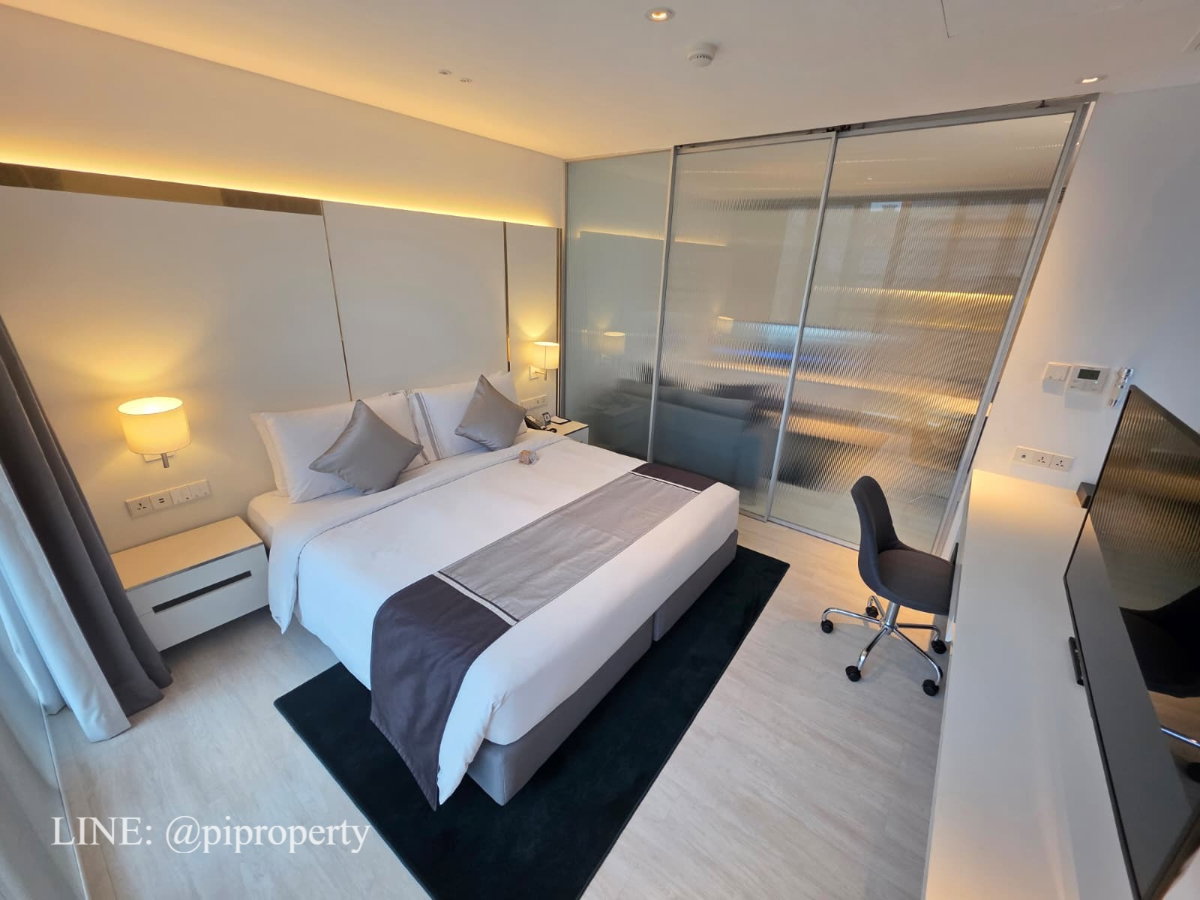 รูป ปล่อยเช่า เซอร์วิสอพาร์ตเมนต์หรูใจกลางอโศก | 1 ห้องนอน กว้าง 50 ตร.ม. | รับเช่ารายเดือน - รูปที่ 15/27