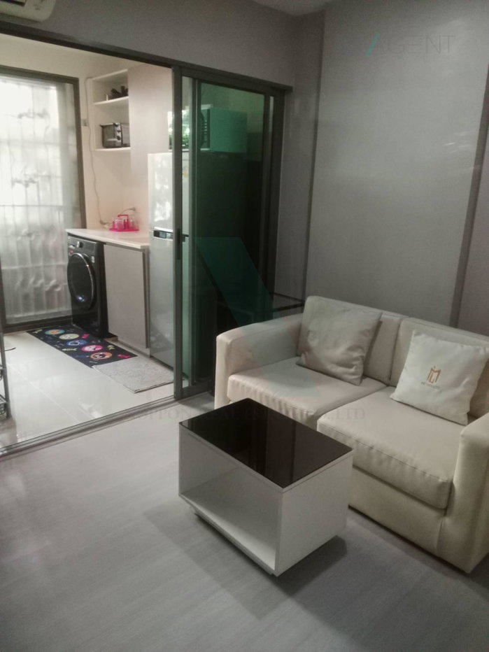 รูป ให้เช่าคอนโด เมโทรลักซ์ รัชดา อาคาร A ชั้น 1 1 ห้องนอน ขนาด 28 ตรม ใกล้ ตลาดเมืองไทยภัท - รูปที่ 2/8