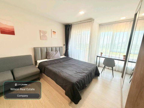 🏝️ 𝗞𝗔𝗩𝗘 𝗧𝗢𝗪𝗡 𝗜𝗦𝗟𝗔𝗡𝗗 ✨ | ตึก G ชั้น 5 | ขนาด 𝟮𝟯 ตร.ม. | Smart TV 𝟱𝟱 นิ้ว 📺 | เฟอร์นิเจอร์ครบ | ว่างพร้อมเข้าอยู่ 🔑