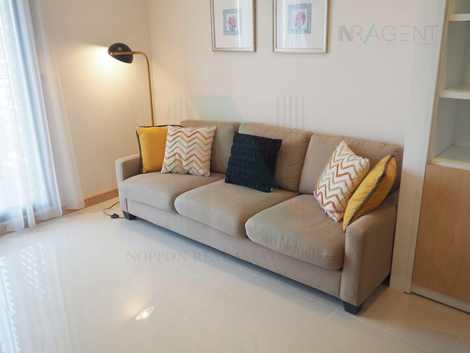 picture For rent Villa Asoke 1 bedroom 7th floor near MRT Phetchaburi. - 1/8