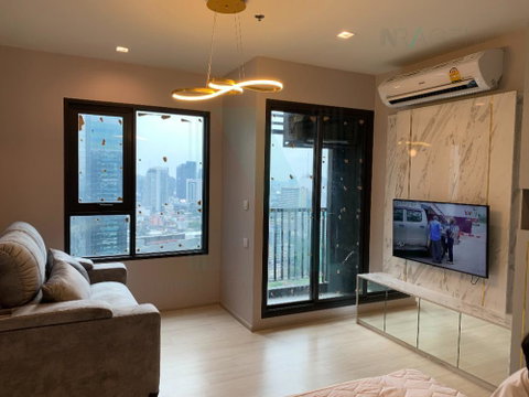 For Rent Condo LIFE ONE WIRELESS Building 1, Floor 32,Studio, Room size 28.00 sqm