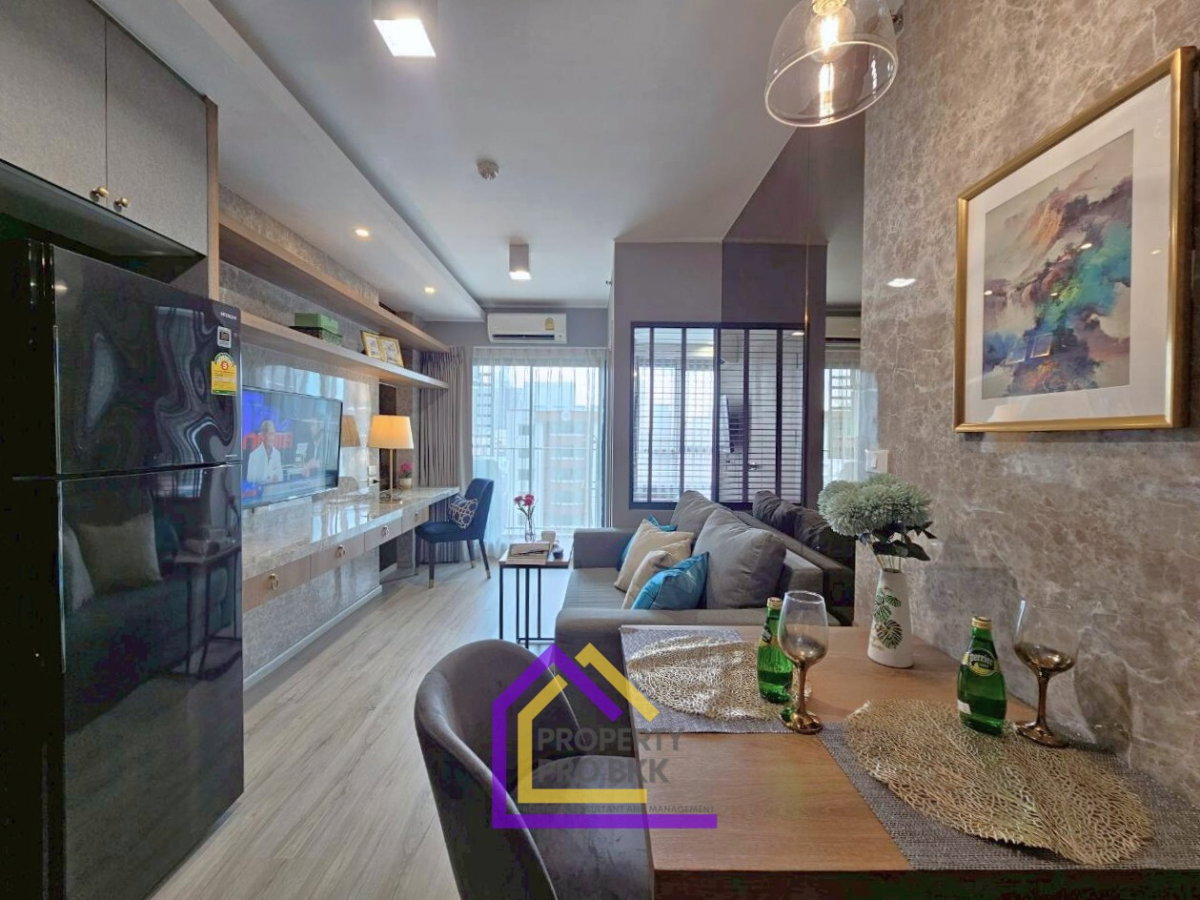 รูป 🌟🌟 ให้เช่าคอนโดแต่งครบ Ideo สุขุมวิท 93 – 60 เมตรจาก BTS บางจาก | พร้อมอ่างอาบน้ำ | ห้องตกแต่งสวย ครบ สะอาด พร้อมอยู่ 🌟🌟 - รูปที่ 2/24
