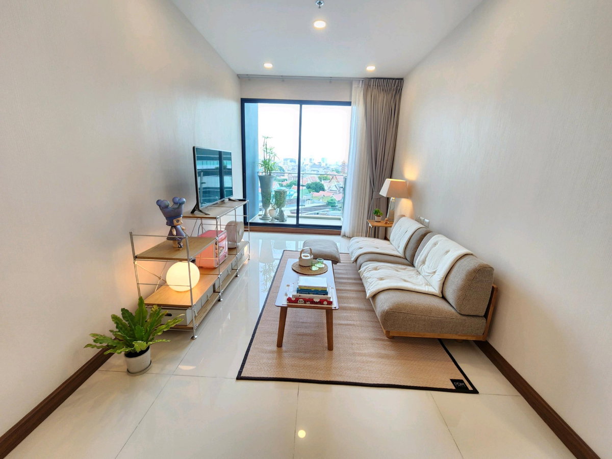 รูป ขาย คอนโด Supalai Premier เจริญนคร  ชั้น 8 ห้องใหญ่ 51.5 ตร.ม. Deluxe Suite 1 นอน ทิศเหนือ ตรงข้าม รพ.ตากสิน เพียง 5.98 ลบ. ลดเหลือ 5.7MB 🎯 - รูปที่ 21/39