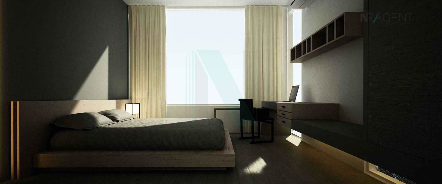 รูป ให้เช่าคอนโด วิลล่า ราชเทวี อาคาร A ชั้น 25 Duplex ขนาด 69 ตรม ใกล้ CP Tower 3 - รูปที่ 7/8