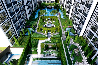 ขายคอนโด : ขายคอนโดใหม่พัทยา 2 ห้องนอน โครงการ Embassy Pattaya ทำเลจอมเทียน  ตกแต่งครบ โควตาต่างชาติ